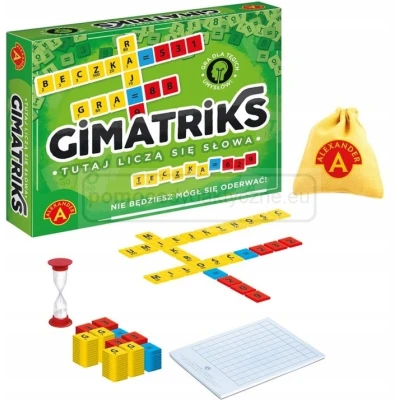 Gimatriks - gra słowna, wiek 12+